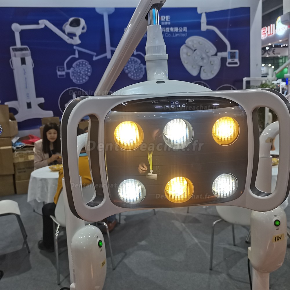 Lampe de fauteuil dentaire KY KY-P128, lampe LED scialytique pour fauteuil dentaire